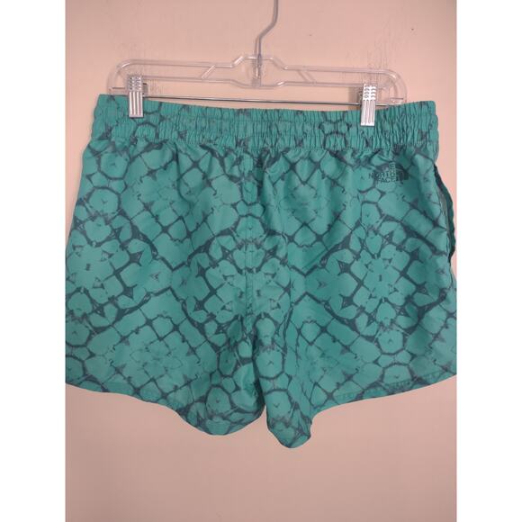 The North Face Athletic Lightweight Workout Shorts Large Teal Lightweight Casual - Picture 4 of 4